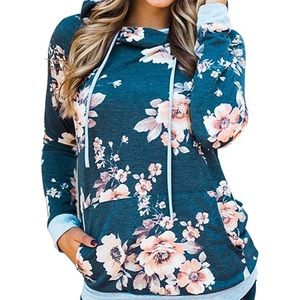 Cute floral hoodie - Amazon